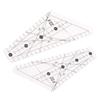 Acrylic Patchwork Ruler Slot Design Sewing Template Ruler Durable Quilting Ruler  For Sewing DIY