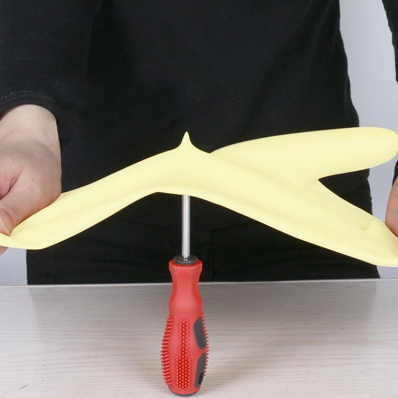 Miaojie 30cm Schwerlast-Latex-Arbeitshandschuhe