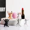 5pcs Dancing Cats Pen Holder Cat Lover Gifts,Creative the Coffin Dancers for Desk Home Decoration Ornaments Small Item Storage