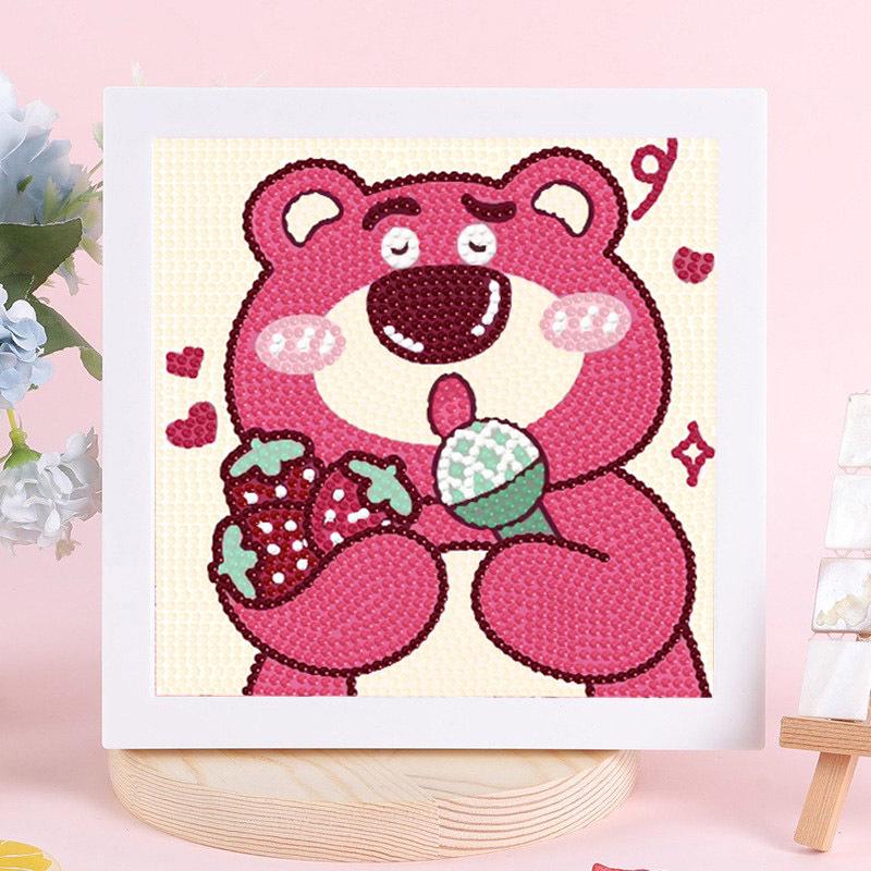 Sanrio Children's Diamond Painting with Frame Stickers - DIY Handmade Gift Set