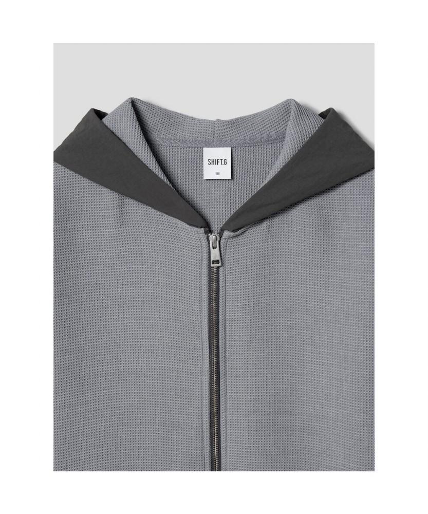 Shift G Hoodie Zip Up Grey