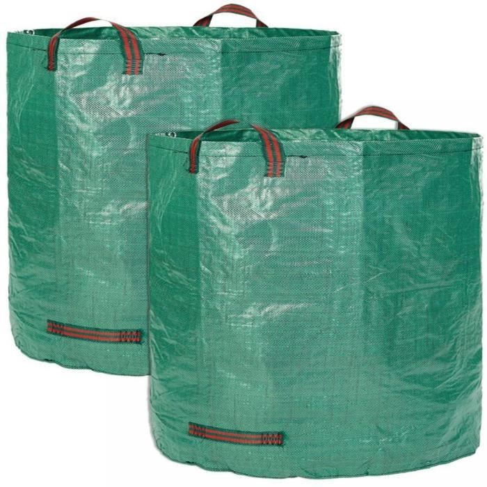 

Garden Waste Bags - Unspecified - 272 liters - Waterproof - Reusable - 3 handles