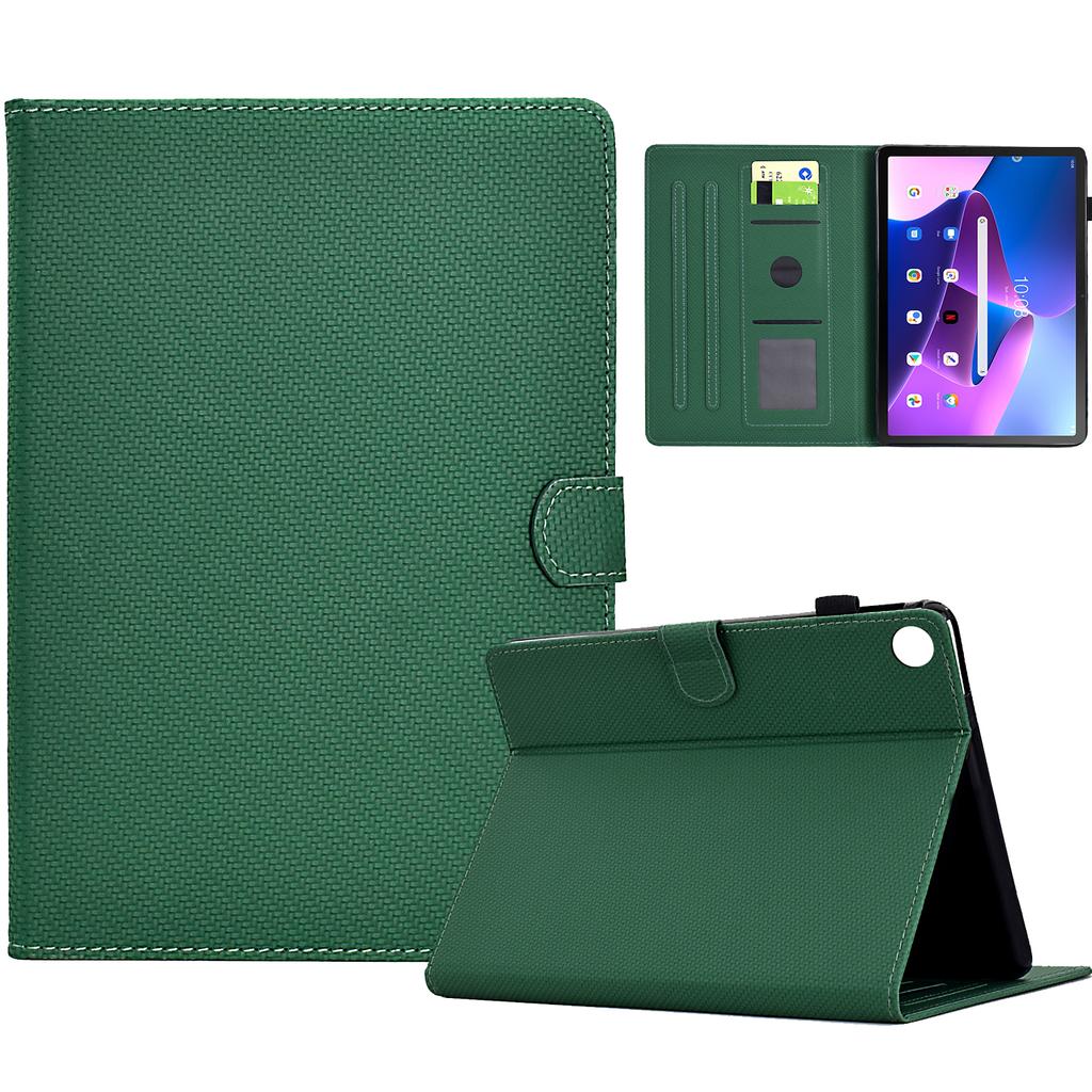 For Lenovo Tab M10 (Gen 3) Case PU Leather Protective Tablet Cover with Card Slots