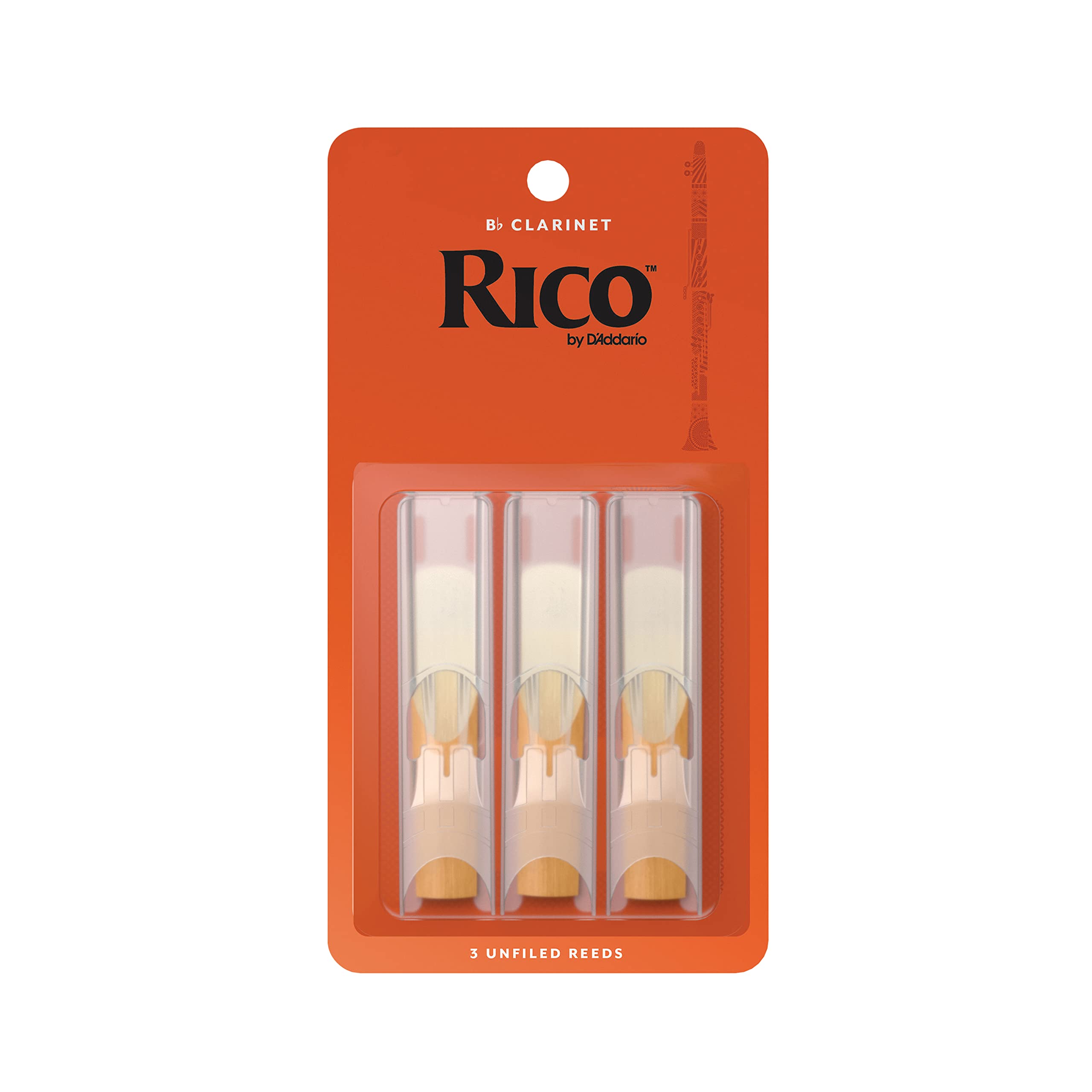 

Трости WoodWinds RICO для кларнета Bb RCA0325 D Addario, [Жесткость 2.5], 3 шт.