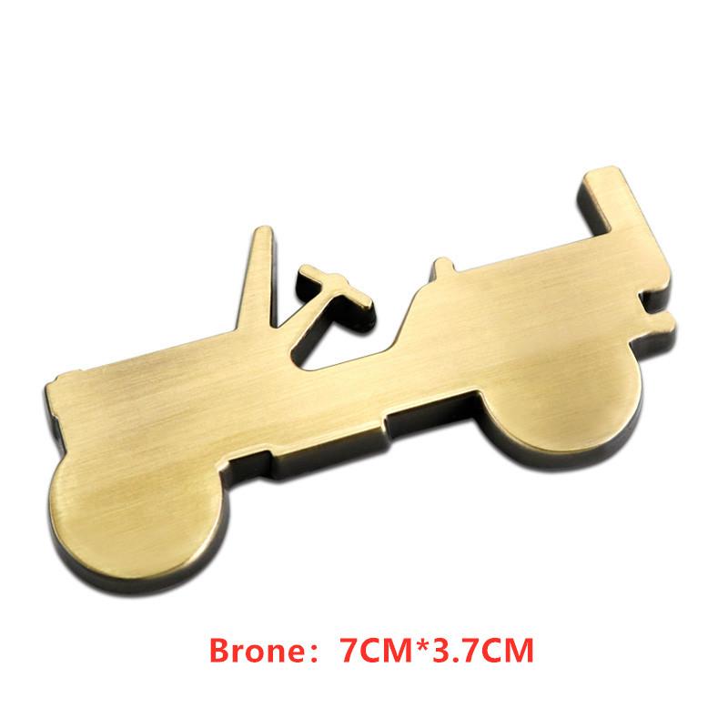 Emblema Metálico 3D 4X4 Trail Rated Insignia High Country Pegatinas de Logo Para Jeep Wrangler Patriot Estilo de Coche Pegatinas de Coche Accesorios tr1