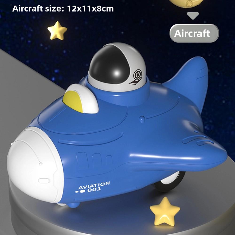 

Press inertia space car astronaut spacecraft glide aerospace station rocket boy interactive toy, suitable for Christmas gifts