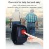 2026 Elderly GPS Tracker 4G SIM SOS Button Wristband GPS Emergency Alarm IP67 Waterproof GPS TrackingHeart Rate Blood Pressure