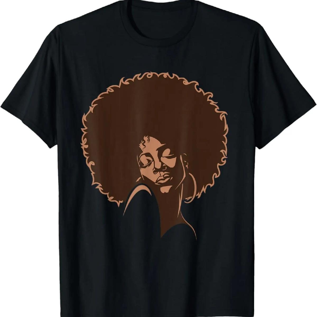 

Afro American Women Melanin Queen African American Women T-Shirt XXXXXL різнокольоровий