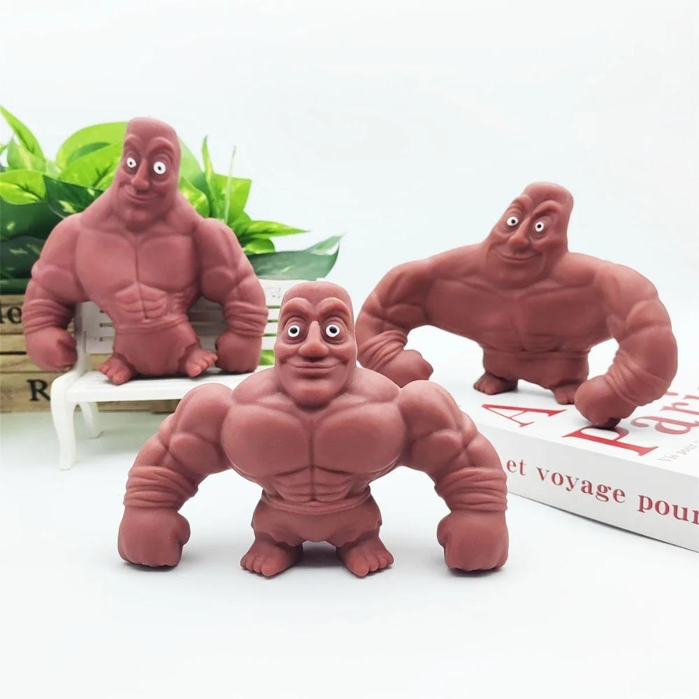 Nový Squishy Produkt Zábavný Písek Sval Dřevěný Panáček Kreativní Transformace Antistresový Písečný Sáček Senzorická Hračka Překvapivý Dárek