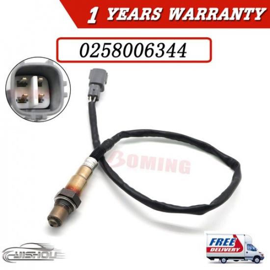 New O2 Oxygen Lambda Sensor 0258006344 For 2003 Toyota Yaris Hatchback 1.0L