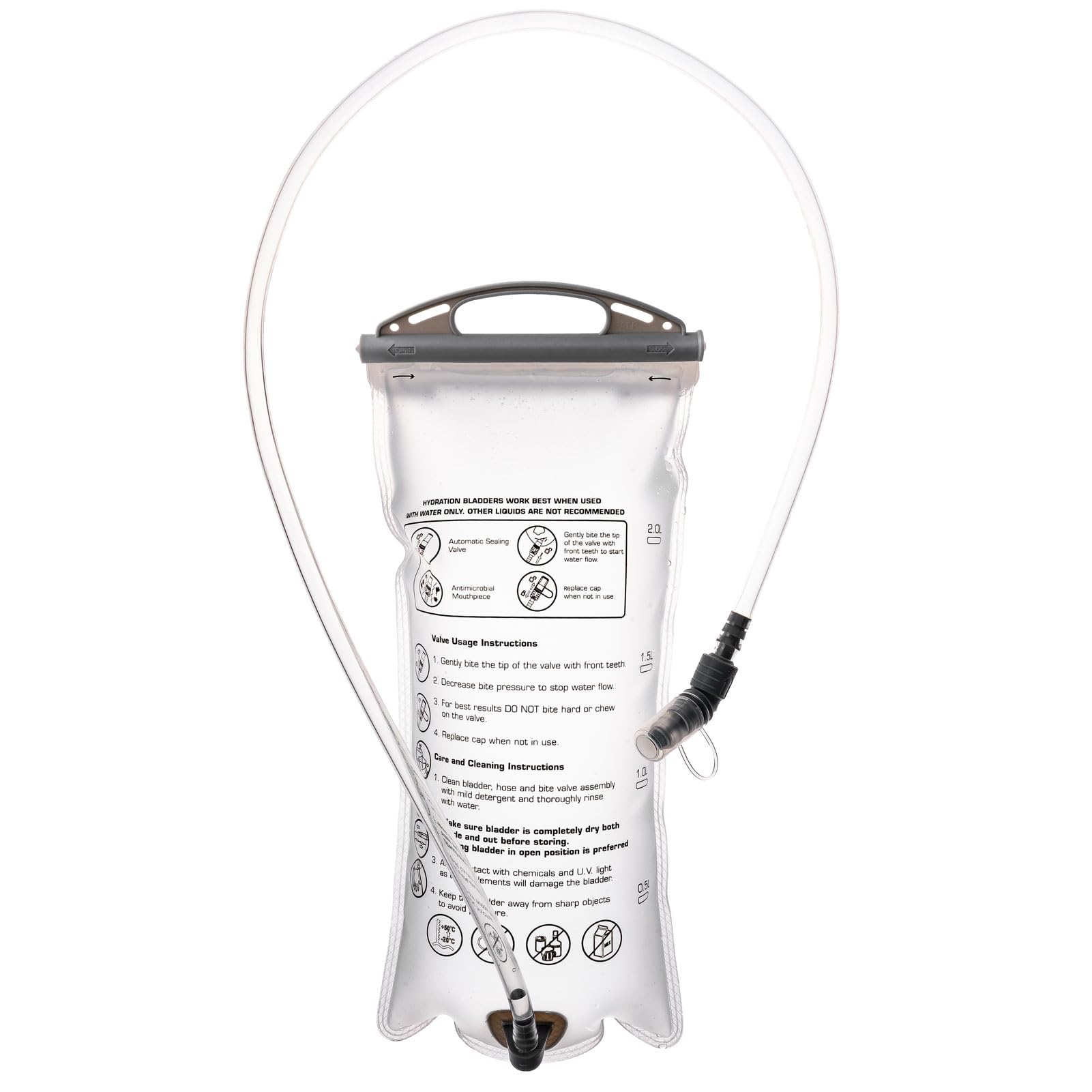 

Azarxis Hydration Water Water for Disaster and 3L Capacity Bag, Carrier, Full-Opening, Tube, Reservoir, Hydration, Mountaineering, Hiking, Running,