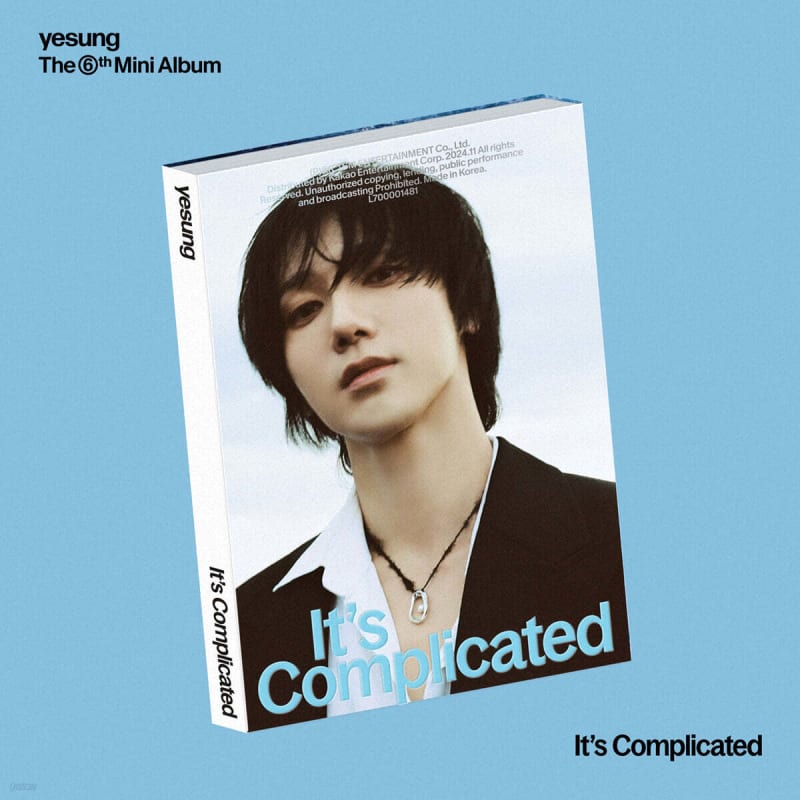 

YESUNG - 6th Mini Album: It’s Complicated [Feelings Ver.]