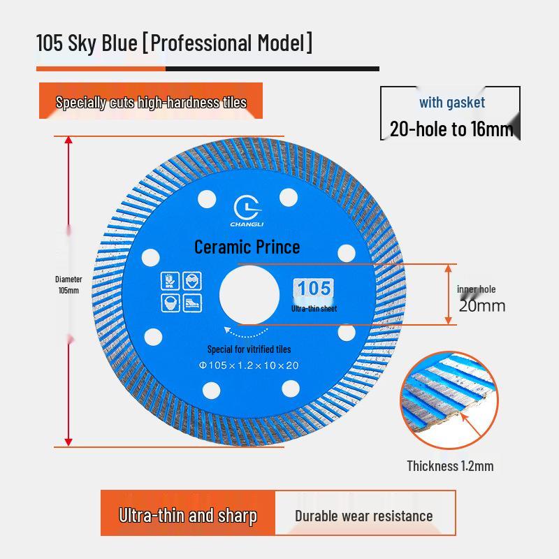 130mm Diamond Ceramic Tile Cutter Blade