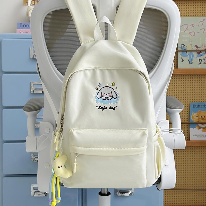 Schoolbag new Korean version junior high school student backpack women's casual simple schoolbag women's fashion large-capacity high-value backpack