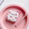 Cartoon Mini Zipper Hard Headphone Holder Case Earphone Storage Bag Portable Earbuds Pouch Box Protective USB Cable Organizer