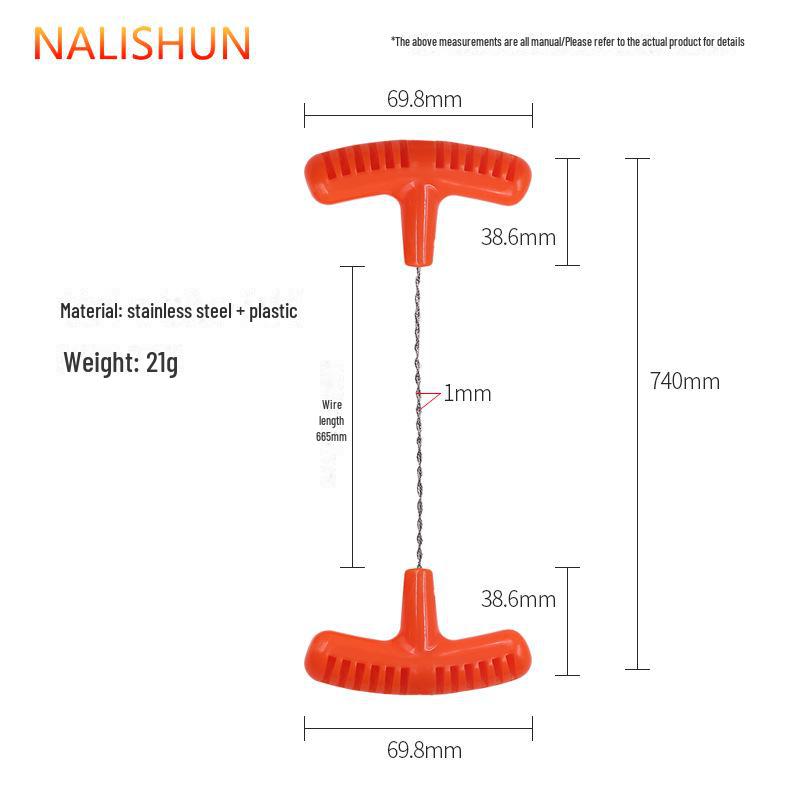 

Универсальная ручная пила для резки троса на открытом воздухе