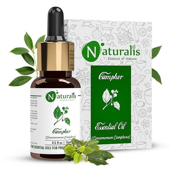 

Naturalis Camphor Oil For Skin & Hair Care - Pure Therapeutic Grade Camphor Oil For Bath, Diffuser & Aromatherapy - 15Ml 15ML