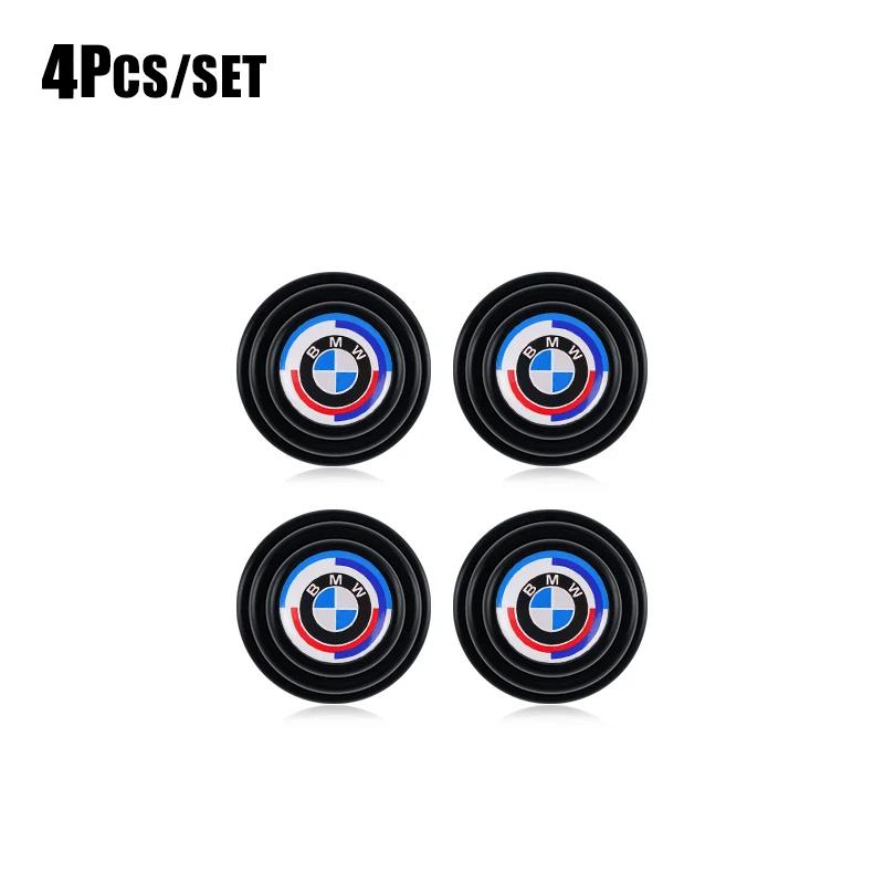 Thickened Silicone Door Shock Absorbing Buffers Anti-Noise Anti-Collision Protector Stickers Compatible With BMW E36 E46 E90 F30 XV1