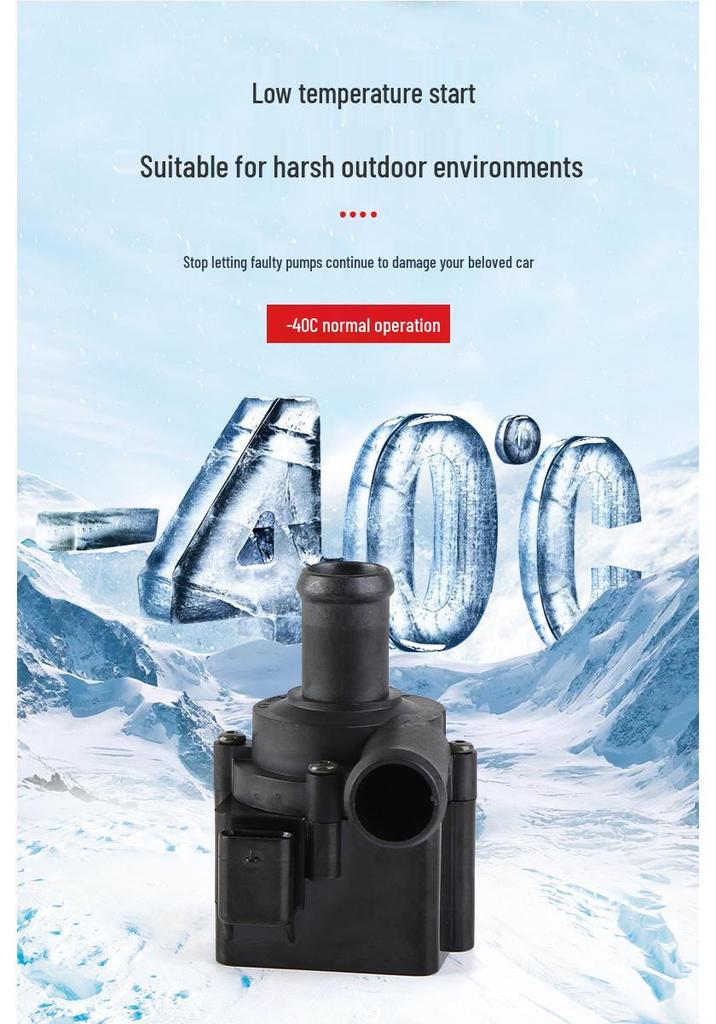 Brushless Auxiliary Water Pump Compatible with Volvo 31338211