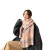 New Imitation Cashmere Scarf for Women Ethnic Style Cashew Flower Thickened Scarf  Widened Warm Shawl
