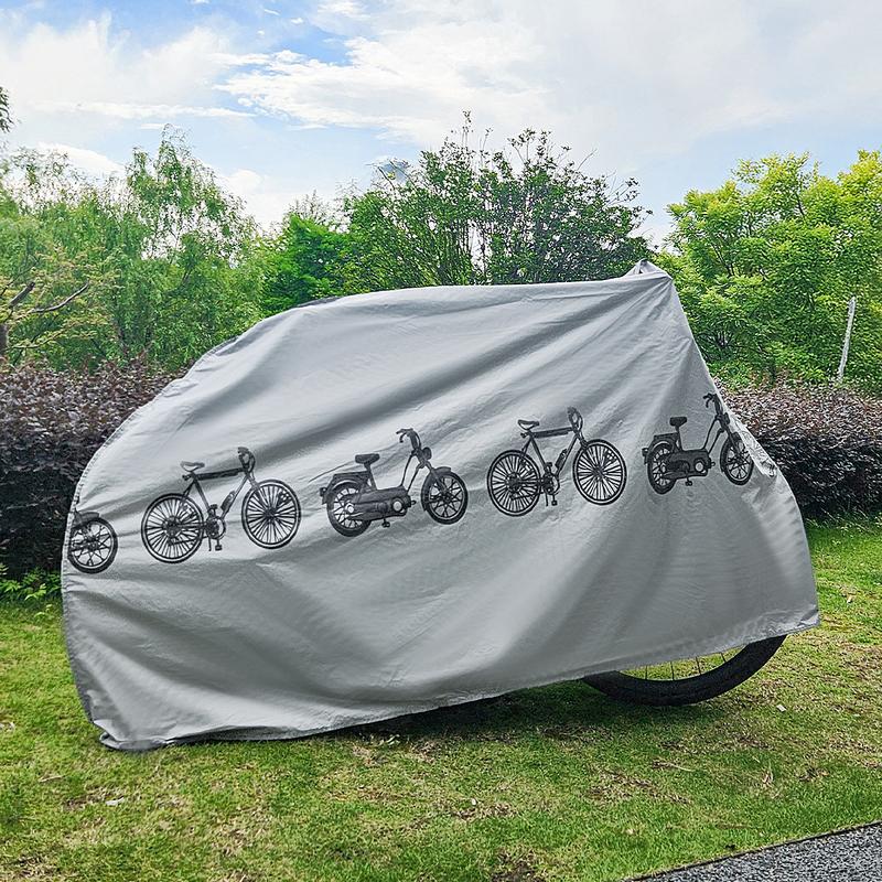 Allwetter-Fahrradabdeckung – Strapazierfähiges EVA-Material, UV-beständig & Frostbeständig, Ideal für den Außenschutz von Fahrrädern
