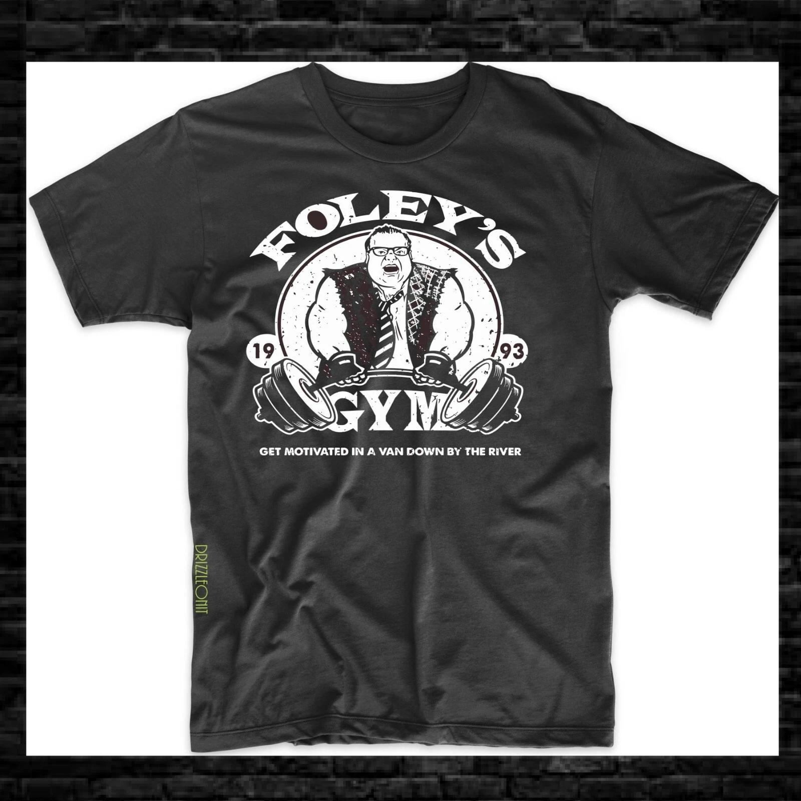 Foley s Gym Funny SNL Comedian Skit Down by The River T-Shirt S