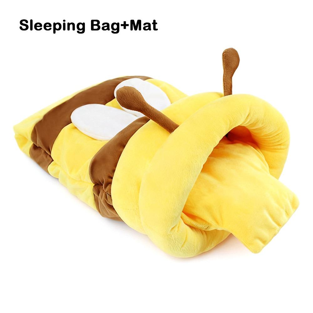 Kältesicherer Katzenschlafsack Honigtopf Höhle Haustier Katze Bett Neu Mit Honig gefülltes Katzenbett