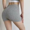 Threaded Knitted Shorts for Women's Summer Thin Base Worn Externally Spicy Girl Slim Fit Elastic Waistband Ultra Short Hot Pants