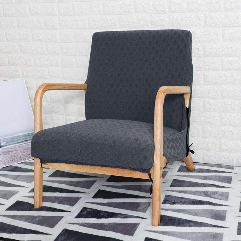Elastic Wood Arm Chair Cover Stylish and Decorative Accessory for Chair
