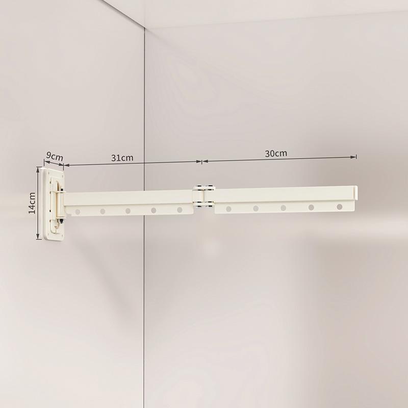 Kein Aufklebe-Stil Faltstange Duschvorhang Unsichtbare Trennwand Badezimmer Wasserdicht Schimmelresistent Balkon Einziehbar
