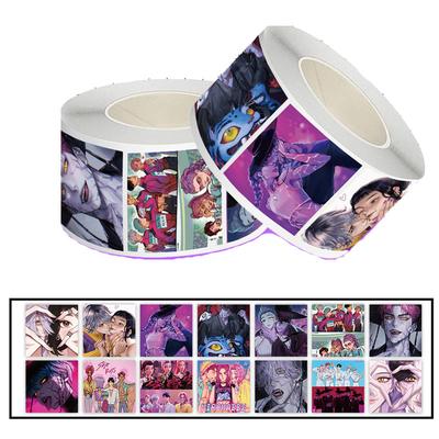 500pcs Roll Stickers Demon Hunters Animes Cartoon Graffiti Stickers Phone Guitar Laptop Notebook Suitcase Cup Waterproof Sticker