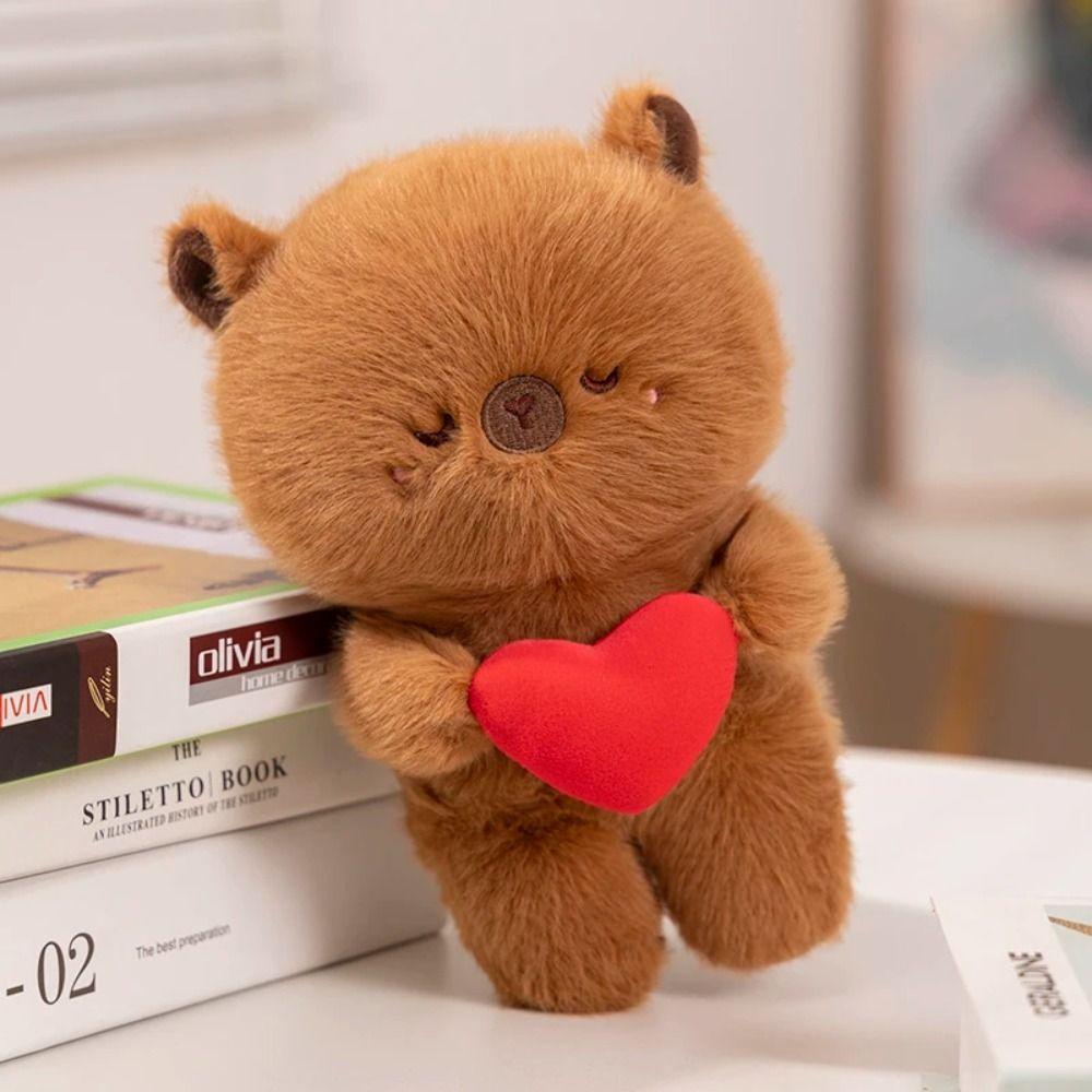 Handmade Capybara Plush Bouquet Cute Animal Bridal Bouquet  Graduation Gifts