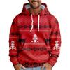 Merry Christmas 3D Printing Men Hoodies Funny Reindeer Graphic Hooded Sweatshirts Women Santa Claus Pullovers Clothing