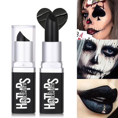 Black Lipstick Makeup Painting Dark Painted Lipstick