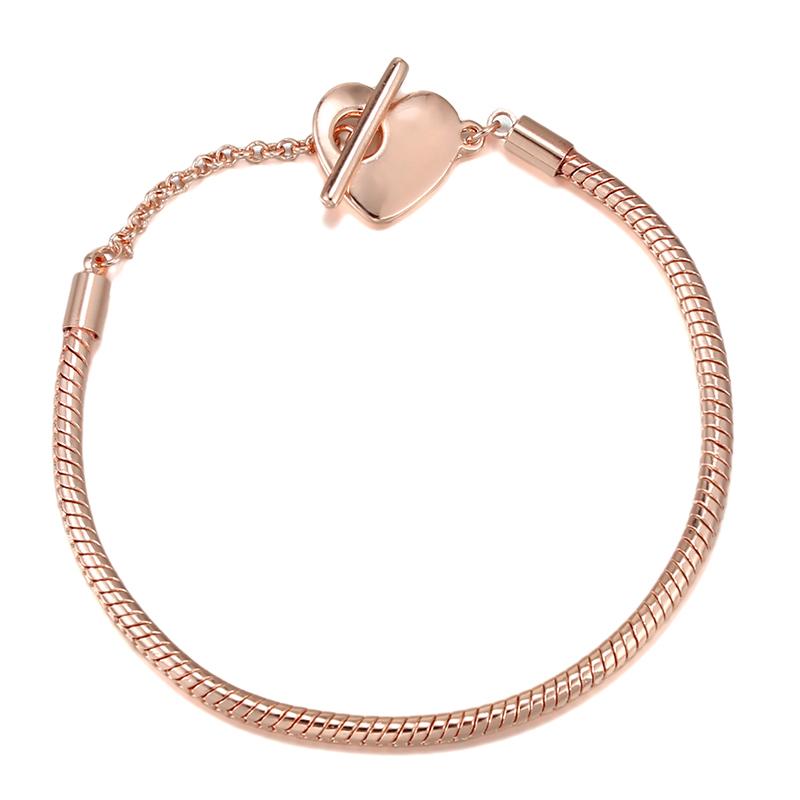 High Quality Snake Bone Basic Chain Charm Bracelet Fit Original DIY Bead Bracelets For Women Girl Jewelry Making