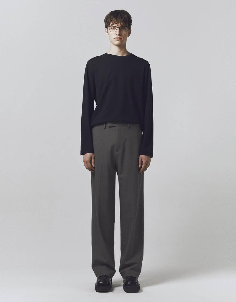 CONCEPTS1ONE Nylon Hidden Elastic Waist Semi-Wide Fit Slacks 10115503/115503 [2 Colors]