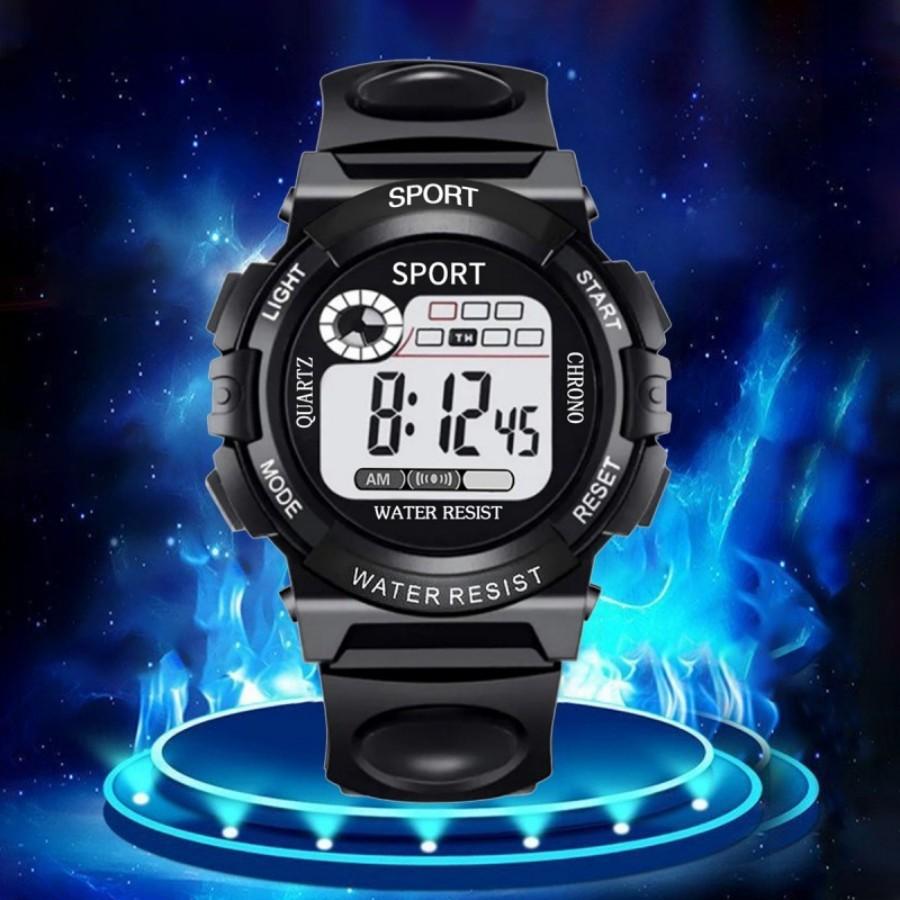 Zegarek Elektroniczny Nastolatek Student Trend Moda Luminous Timing Moda Sportowy Outdoorowy Zegarek Elektroniczny