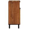 Sideboard with Shelf Brown 60 x 33.5 x 75 cm Solid Mango Wood