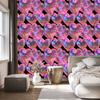Neon Glitter Hearts Wallpaper Violet and Purple 50x1000