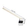 1pcs Boar Bristle Brush Curved Handle Paint Brush For Rust Dirt & Paint Scrubbing Deep Cleaning Ergonomic Home Paint Brush
