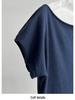LUXI Asymmetrical One-Shoulder Waffle Knit Top - Summer Slim Fit for Women