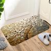 Rectangle Non-Slip Door Mat Bedroom Kitchen Entrance Print Floor Mat Doormats