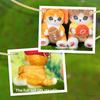 Baseball Mofusand Rugby Swimming Badminton Cat Plush Keychain Bag Gift Pendant