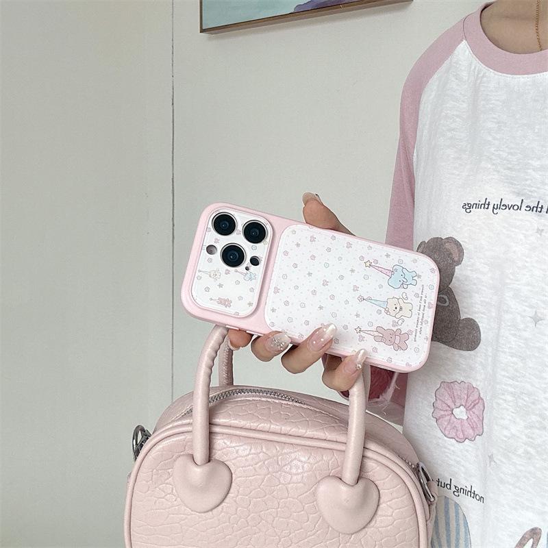 Floral & Animal Chain Phone Case for iPhone 17/16 Pro Max/15/14