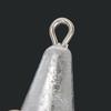 Willow Leaf Long-Distance Casting Sinker with Ring & Teardrop Hook for Sea Rod Fishing Gear