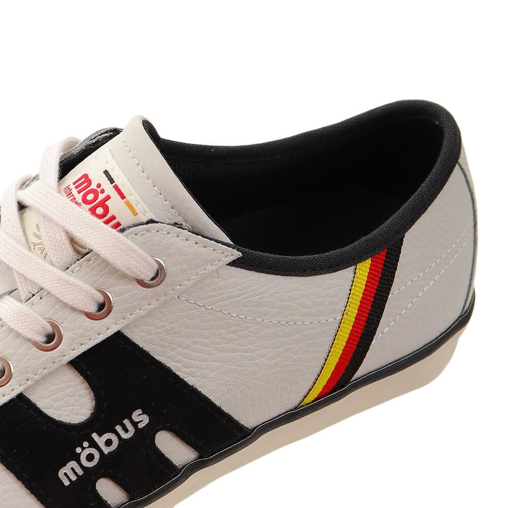 Μωβ ESSEN Δερμάτινα Αθλητικά Παπούτσια Unisex (Μέγεθος 44, Λευκό/Μαύρο)