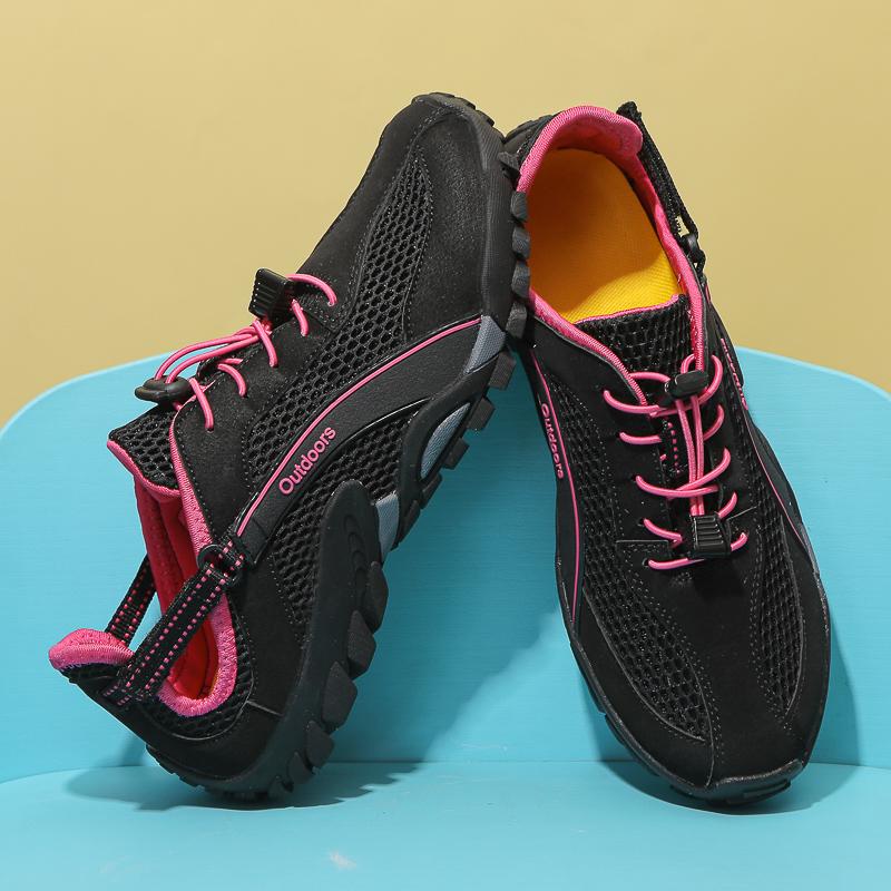 Fashion Comfortable Men Casual Shoes Breathable Mesh Summer Shoes New Non-slip Lightweight Sneakers Man Quick Dry Wading Aqua Footwear