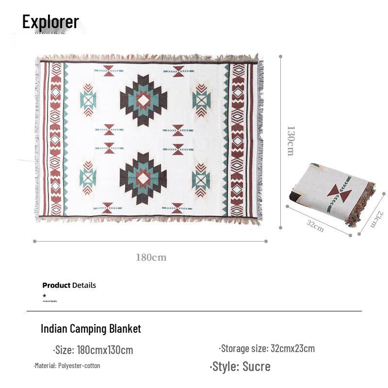 

Outdoor Camping Picnic Blanket & Mat 130x180cm