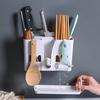 Storage Holder Rack Household Kitchen Bathroom Tableware Organizer Drain Cage Cutlery Storage Box Wa