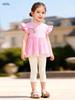 Summer Rainbow Sweet Girls' Clothing Set - Cute European & American Styles